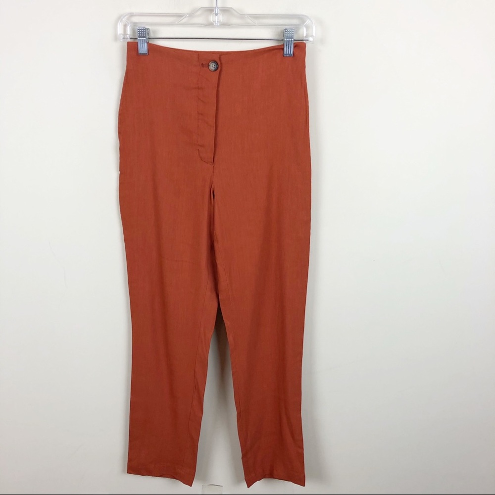Aritiza Wilfred Cherice Linen Blend Cigarette Pant